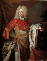 Portrait of Philippe Joseph Perrotin de Barmond, Chevalier de Saint Michel