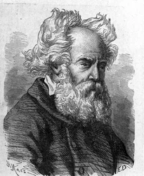 Portrait of Pierre-Louis-Frederic Sauvage (1785-1857), French inventor of helice - in Album of Science; illustrious scientists; Great discoveries 1896