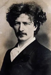 Portrait of Polish composer Ignacy Jan Paderewski