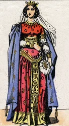Portrait of Queen Nantilde
