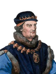 Portrait of Rene of Anjou, also known as King Rene I of Naples