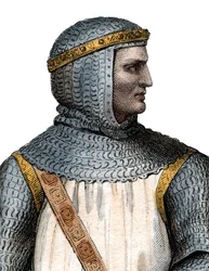 Portrait of Rollo (Robert I) (860-c. 927-933), Viking leader and Duke of Normandy.