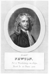 Portrait of Sir Isaac Newton