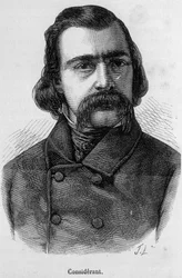 Portrait of Victor Recital (1808-1893), French philosopher and economist - in L