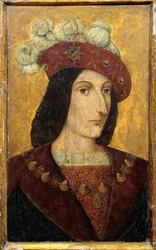 Portrait of the King of France Charles VIII