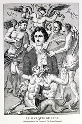 Portrait of the Marquis de Sade Surrounded by Devils
