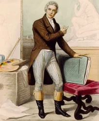 Portrait of the painter Jacques-Louis David