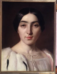Portrait presumed to be Adele Hugo (1830-1915)