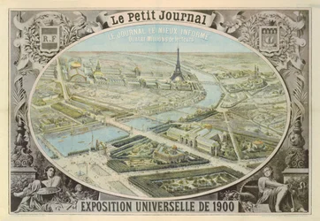 Poster published by Le Petit Journal to advertise the Exposition Universelle in Paris, 1900