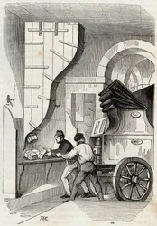 Posts: Loading of the trunk post - Engraving in 