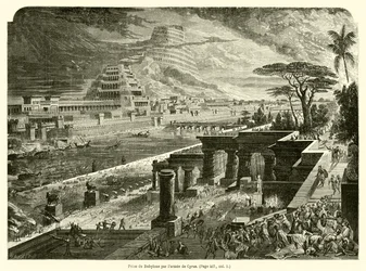 Capture of Babylon by the Army of Cyrus
