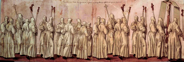 Procession of the White Penitents or Henry III