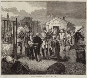 Prussian Requisitions in a Village Near Paris