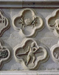 Quatrefoils Depicting Cancer and June