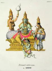 Rama, Engraved by du Bouisi
