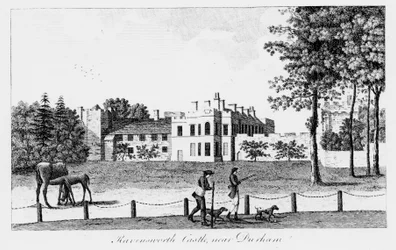 Ravensworth Castle near Durham, 19th Century