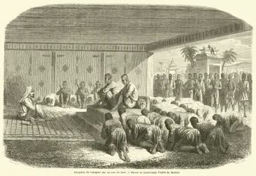 Reception of the Traveler by the Kings of Laos