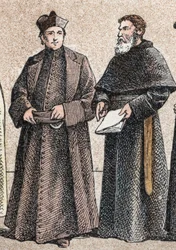 Religious Costumes: Portrait of a Jesuit and an Assumptionist Brother