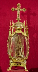 Reliquary containing the hand of St. Attalia