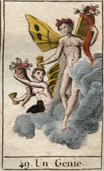Representation of the Genius of Nature. From “Mythology of Youth” by Pierre Blanchard 1803
