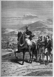 Robert the Bruce Before Bannockburn, 1313, Scotland - Robert I of Scotland
