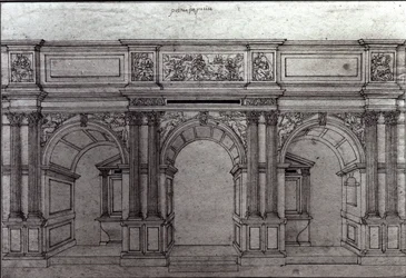 Rood Screen of the church Saint-Germain-l