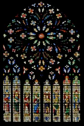 Rose window by Jean de Dampmartin