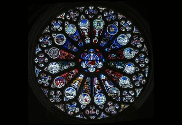 Rose Window Depicting the Last Fifteen Days of the World and the Works of the Months