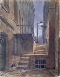Rue de la Vieille Lanterne, where Gerard de Nerval hung himself, 25th January 1855