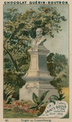 Sainte-Beuve, Prose Writer, 1804-1869, Erected in Luxembourg