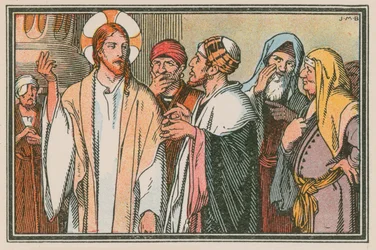 Scene from the life of Jesus