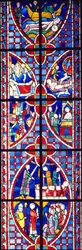 Scene from the life of St. Vincent, 1245-7