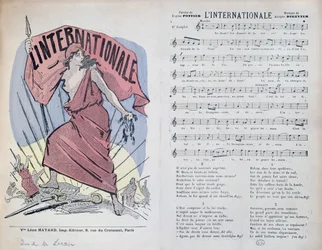 Score sheet for the song L