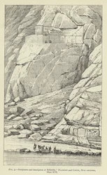 Sculptures and Inscription at Behistun