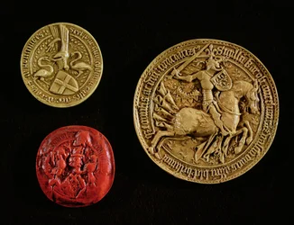 Seals of Gilles de Laval (1404-40) Lord of Rais, Jean d