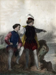 See? said Gustave Wasa (Gustave I Vasa: 1495 - 1560) to Sturce, showing him the black dot on the horizon (Christian II