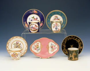 Selection of Sevres Porcelain