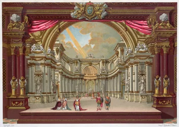 Set design for the Theatre at Versailles