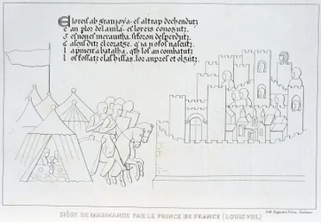 Siege of Marmande by Louis VIII