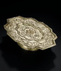 Silver-Gilt Salver of Shaped Outline, from the Lennoxlove Toilet Service, Owned by Frances Teresa Stewart, Duchess of Richmond and Lennox: French, Paris, 1666 - 1667