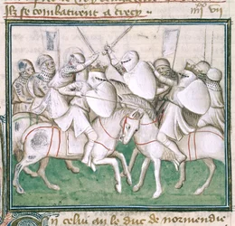 The Battle of Crecy, c.1410