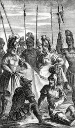 Soldiers Casting Lots for the Division of Jesus Christ
