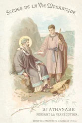 St Anathasius during the persecution of Christians