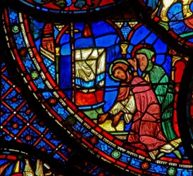 St Anthony prays at the body of St Paul Anchorite