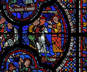 St John Window: He Repairs Broken Gems