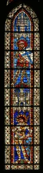 St. Maurice above St. Victor, window 203b