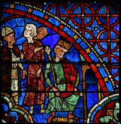 St Thomas Becket is presented to Henry II