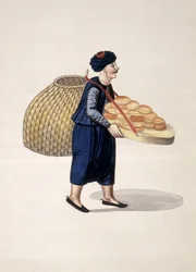 Street Vendor, Ottoman period, third quarter of 18th century
