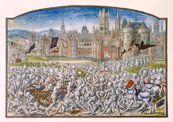 Victory of the Inhabitants of Ghent Led by Philipp van Artevelde Before Bruges in 1381