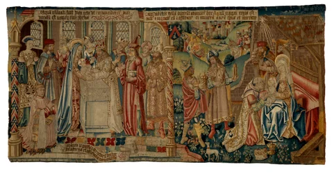 Tapestry, Circumcision and Adoration of the Magi, Made Possibly in France